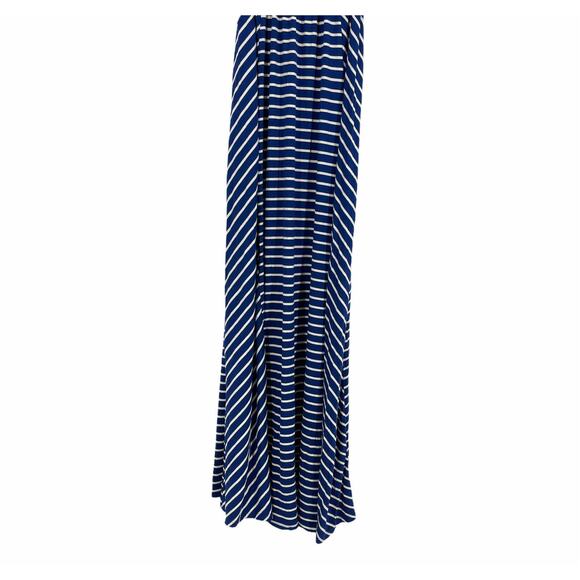 Isabel Maternity Blue Striped Dress Small NWT - Picture 5 of 7